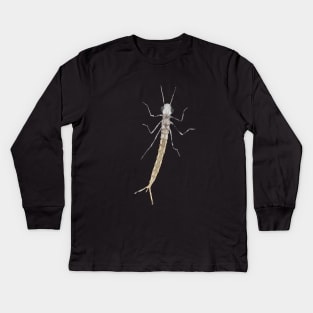 Damselfly Nymph Kids Long Sleeve T-Shirt